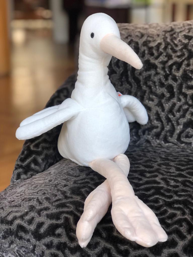 Mon Premier Doudou Cigogne - La Pelucherie - myplayground