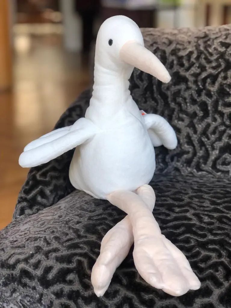 Mon Premier Doudou Cigogne - La Pelucherie by LA PELUCHERIE