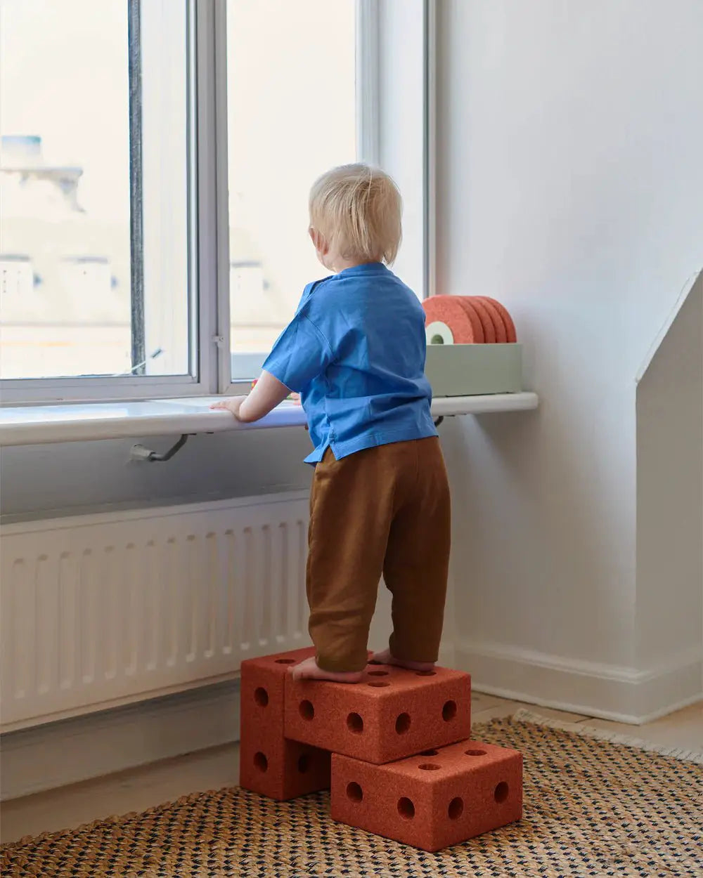 Trotteur 3 en 1 - Burnt Orange - Modu by Modu