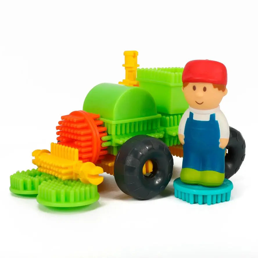 Coffret de 50 Bloko + 3 figurines 3D ferme - Bloko by Bloko