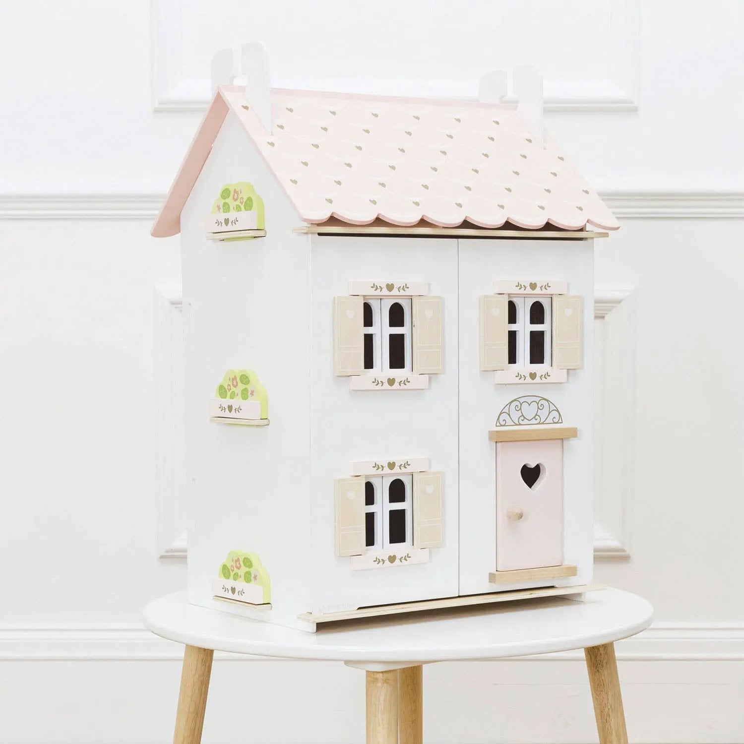 Maison de poupée Rose Coeur - Le Toy Van by Le Toy Van