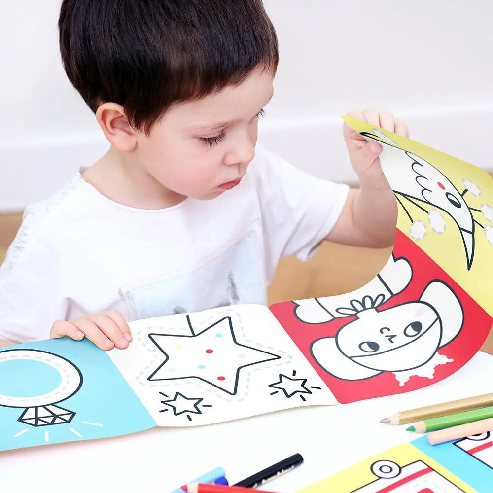 Livres de Coloriage Looong - Monde Merveilleux Prêt à Dessiner - Banana Panda by Banana Panda