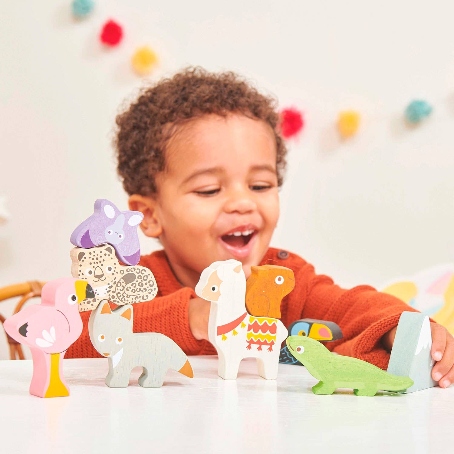 Jeu d'empilage andin - Jeu Montessori enfant - myplayground