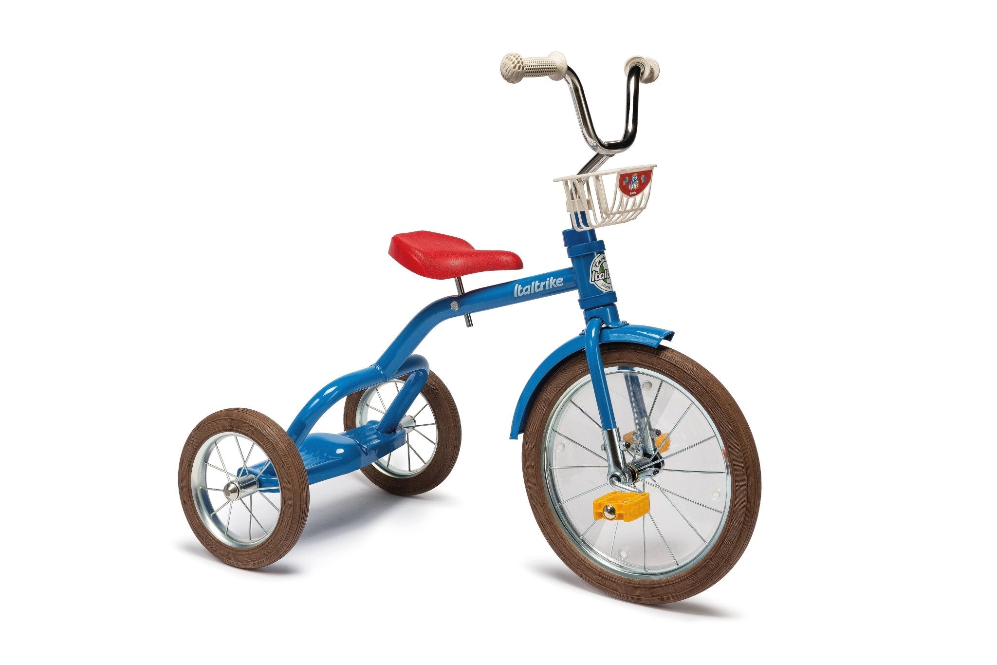 Tricycle Colorama Bleu Italtrike Pour Enfants 3 À 5 Ans Châssis Solide Et Selle Réglable Pour Conduite Sécurisée by Italtrike