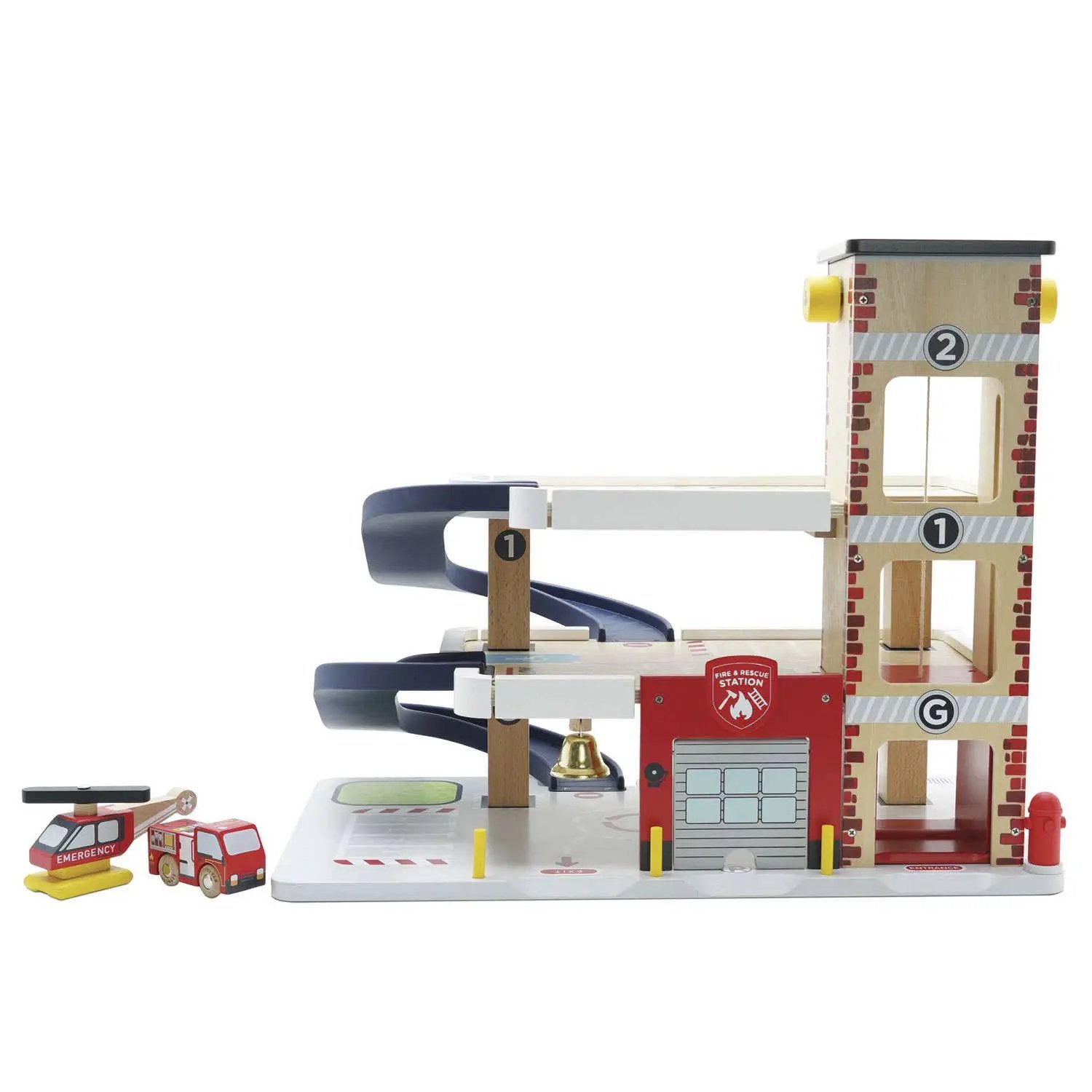 Garage d'incendie et de secours - Jeu de rôle éducatif enfant by Le Toy Van