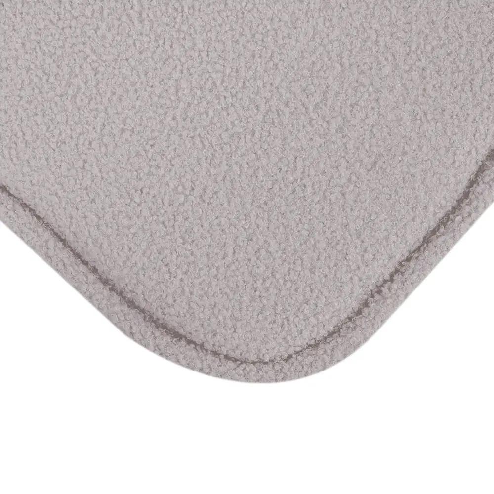 Chaise longue enfant, 150x60x25 cm, agneau gris - Plush Nest by Misioo