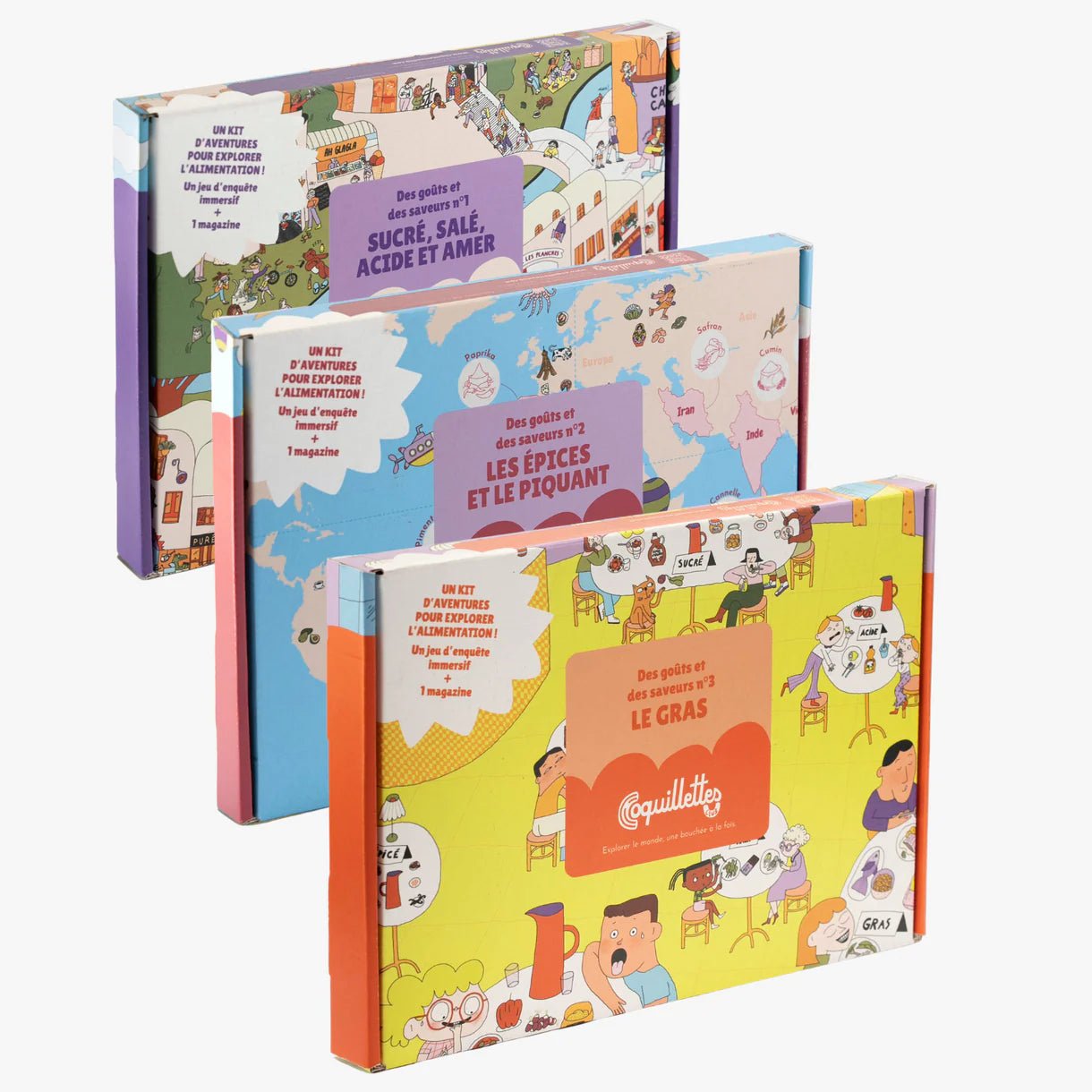 Le pack Expert 3 aventures - Coquillettes Club - myplayground