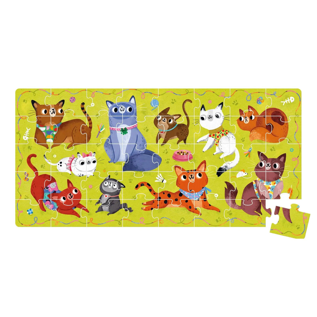 Puzzle J'aime les Chats - Banana Panda by Banana Panda