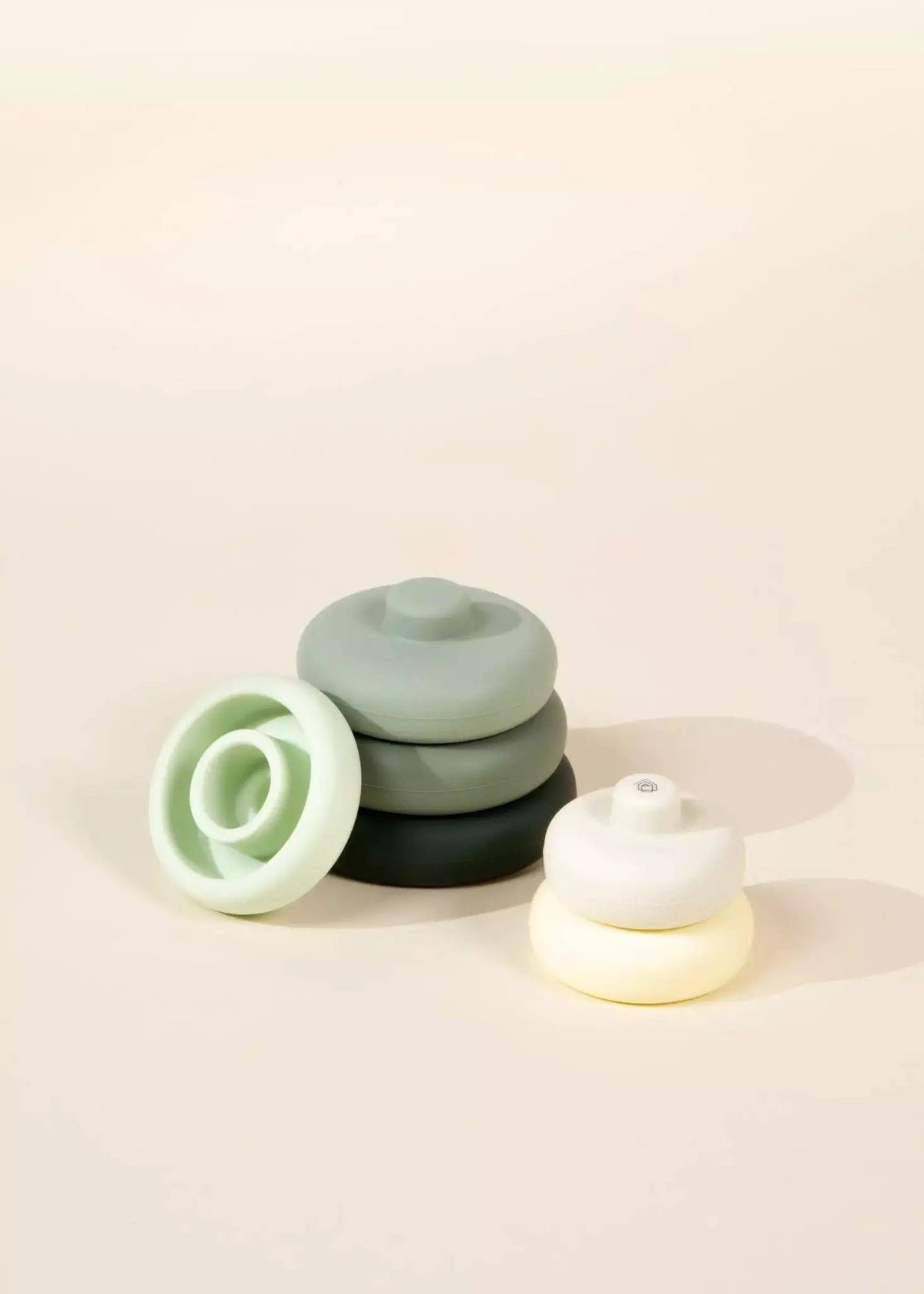 Ensemble de 6 anneaux empilables en silicone - Coco Village by Coco Village