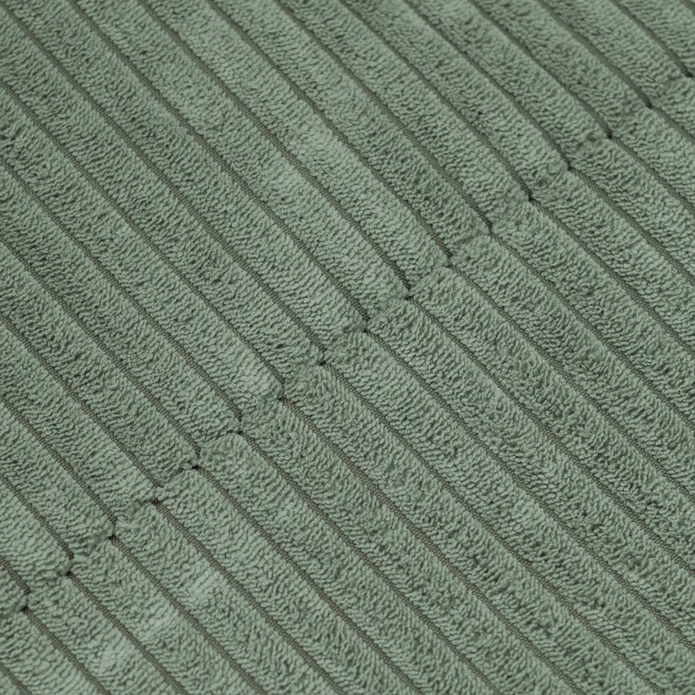 Piscine à balles - ronde 90x30 cm, vert velours côtelé - Plush Nest - Misioo - myplayground