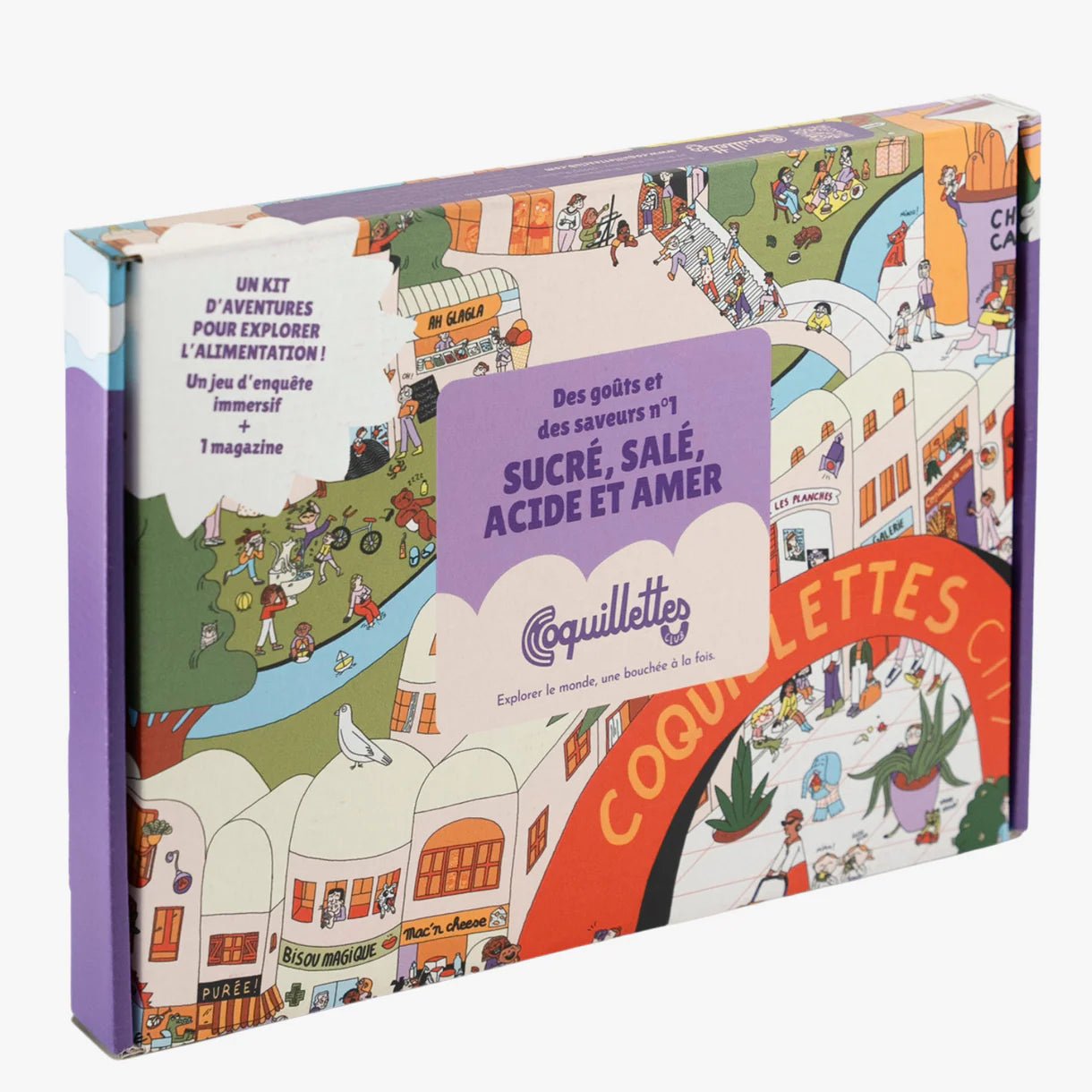 Aventure Sucré, salé, acide et amer - Coquillettes Club - myplayground