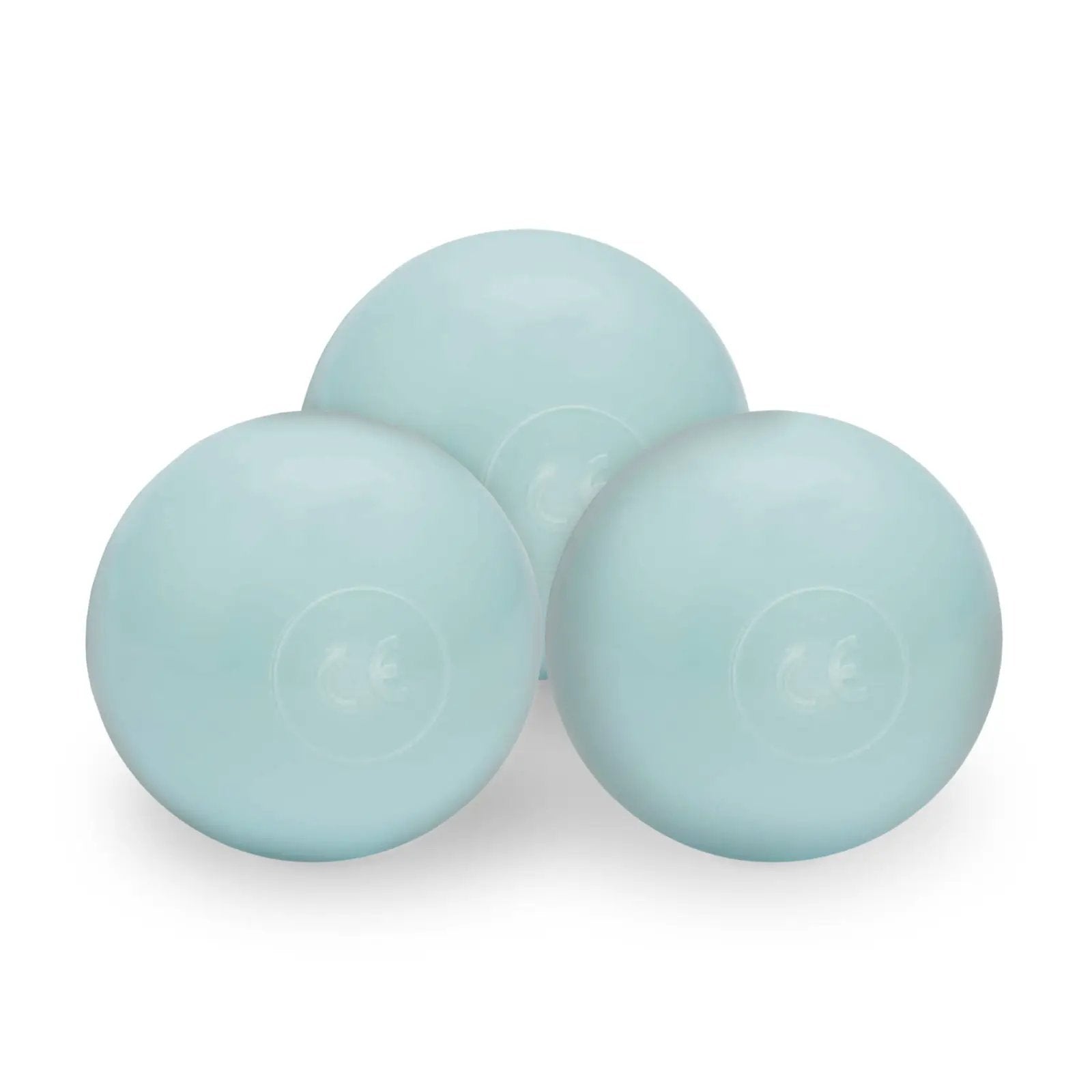 Piscine à balles avec tapis, 95x30, vert, velours côtelé premium, Floral Fun Zone (+ 200 boules perle, perle menthe, argent) - Plush Nest - Misioo by Misioo