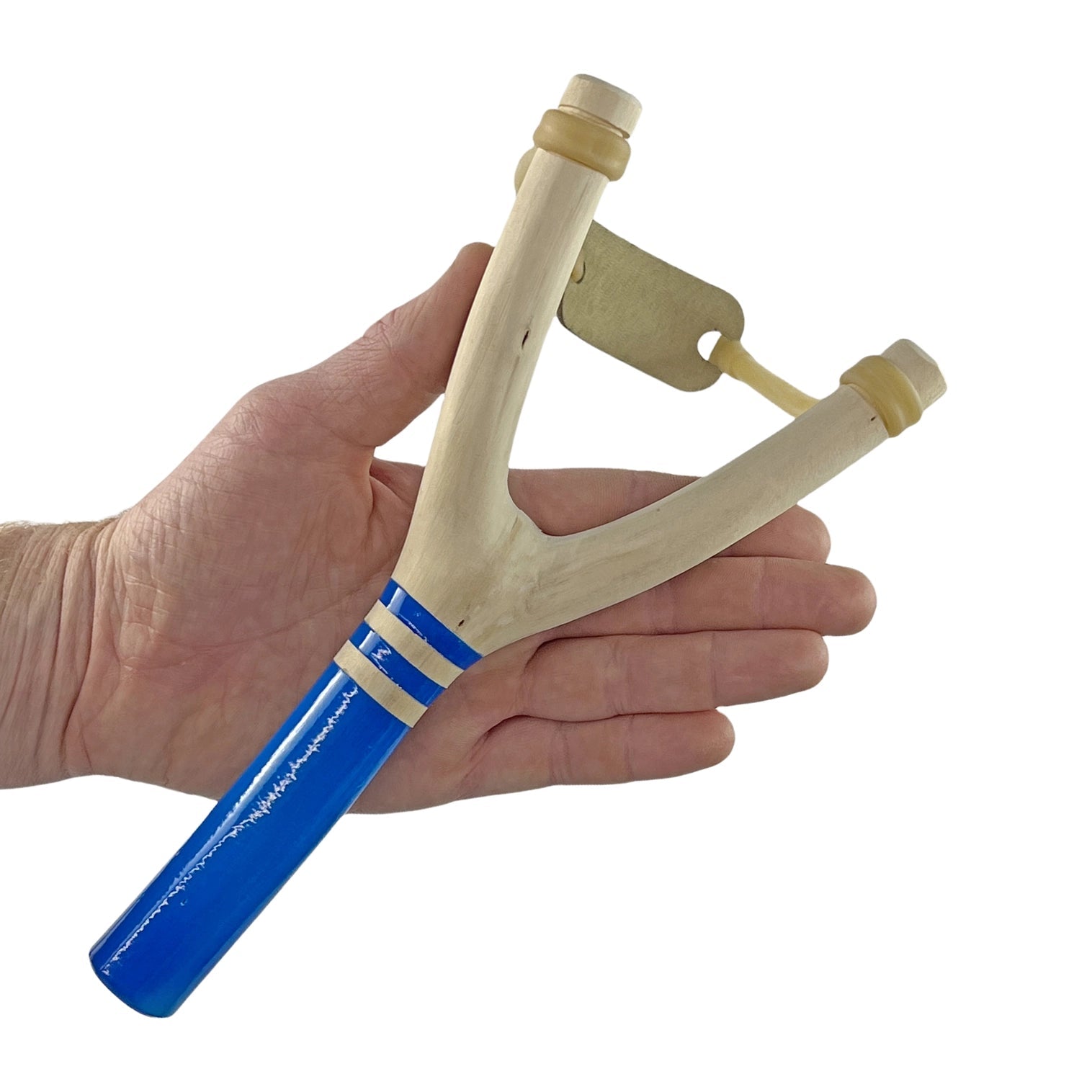 Slingshot Bleu Néon - Jeu de Motricité pour Enfant ( 5 ans et + ) by Hella Slingshots