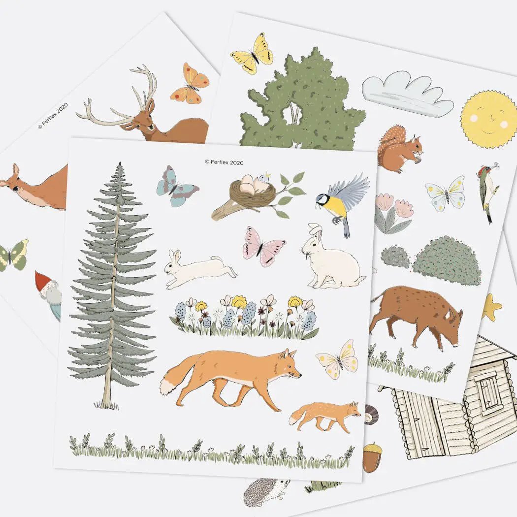 Jeu de magnets - dans la forêt by Ferflex
