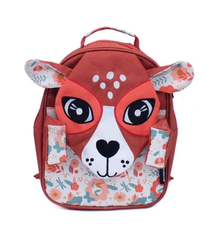 Sac à Dos De 12,5 Pouces (32 Cm) Melimelos Le Cerf - Les Déglingos, France by Les Déglingos, France
