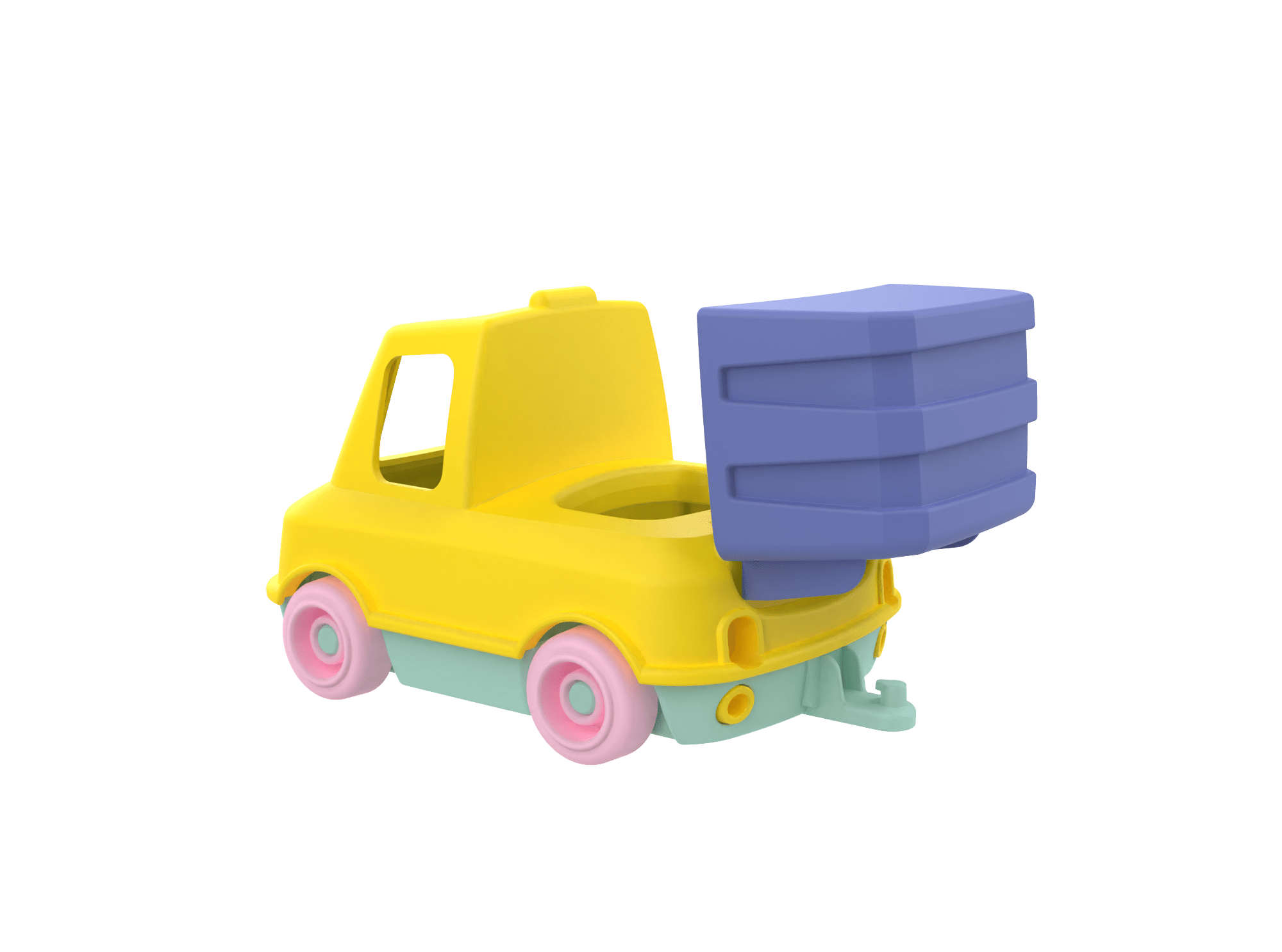 Mon premier camion boîte - 12 mois+ - Made in France by Le Jouet Simple