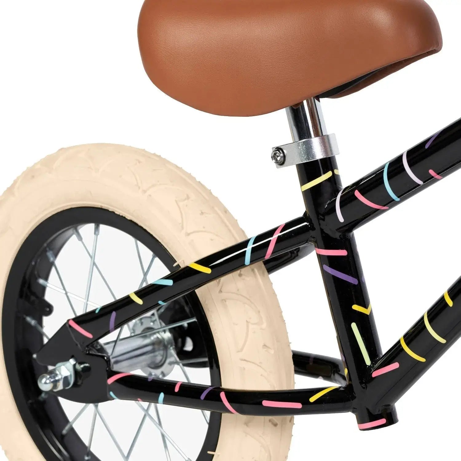 Draisienne - Allegra noir, jeu de motricité enfant, 3 à 5 ans - Banwood x Marest by Banwood