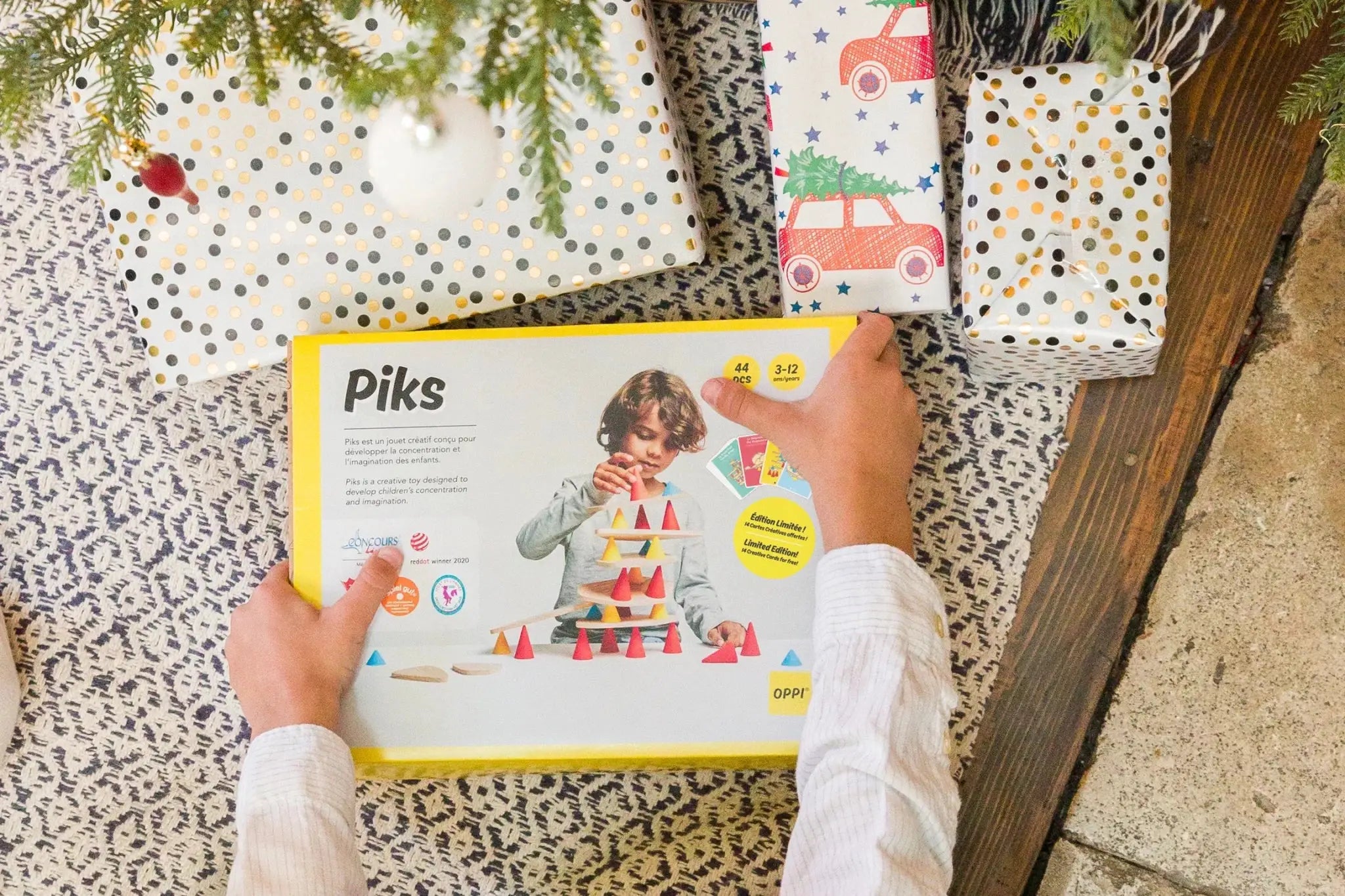 Piks Pack limité - Construction, jouet éducatif en bois - Oppi by OPPI