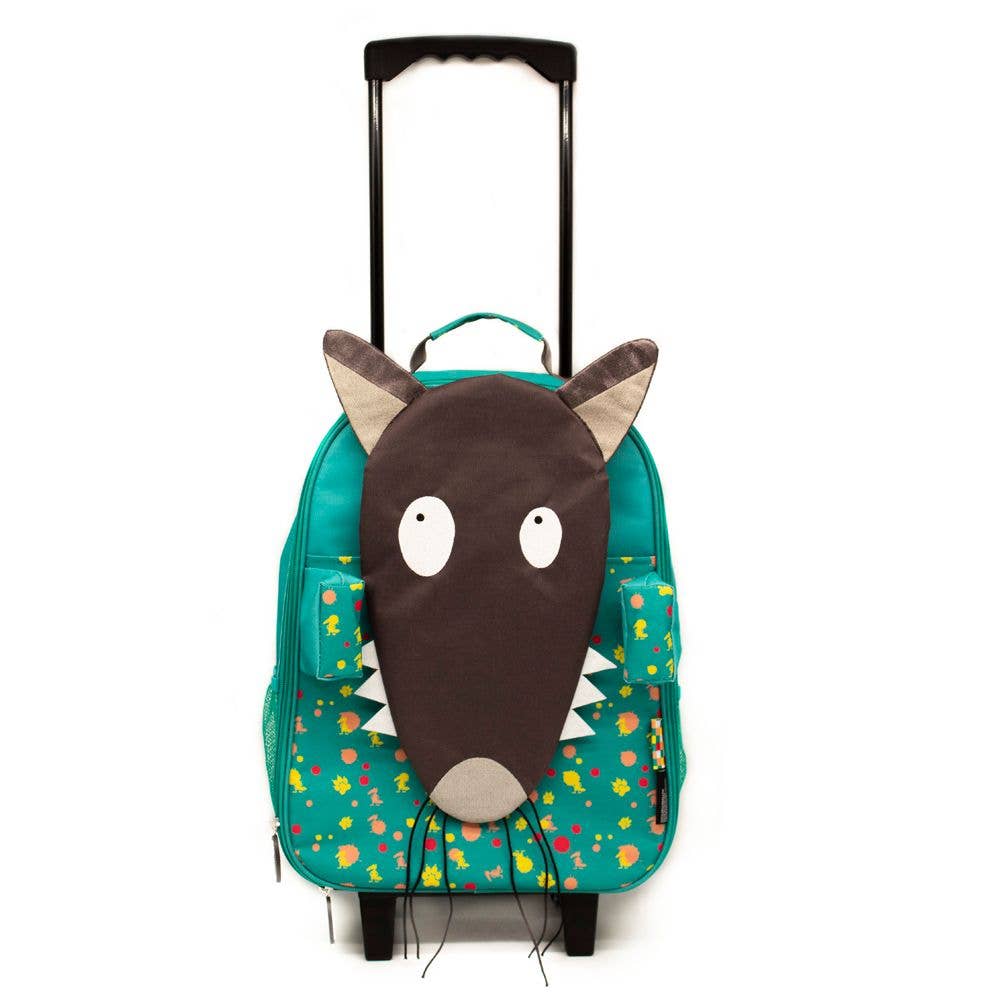 Valise 19 Pouces (48 Cm) Loup X Les Déglingos - Les Déglingos, France by Les Déglingos, France