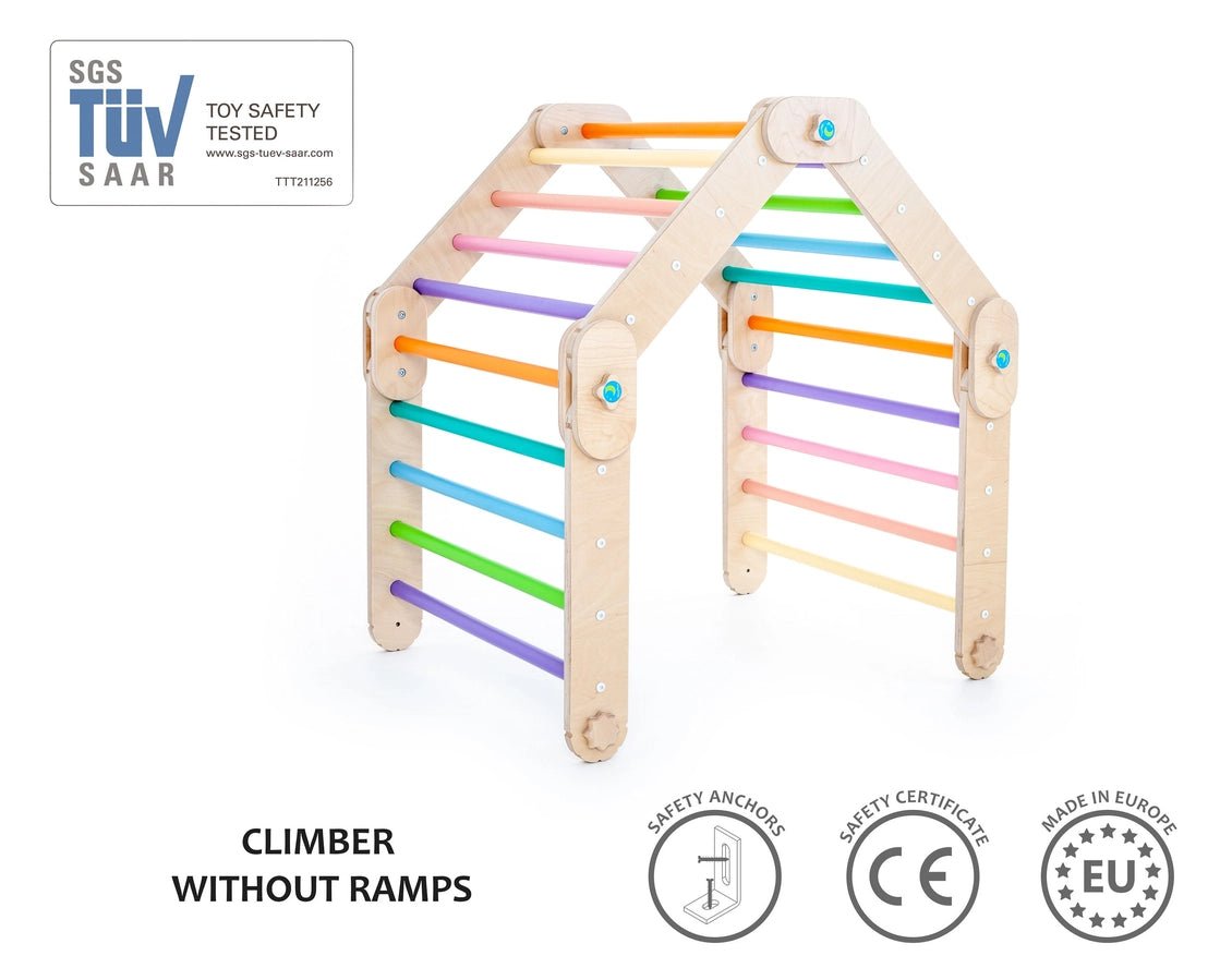 Grimpeur Coloré Montessori - Happymoon - myplayground