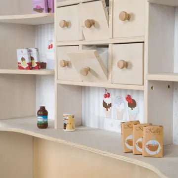 ROBA | « Café & Shop », bois naturel. by ROBA