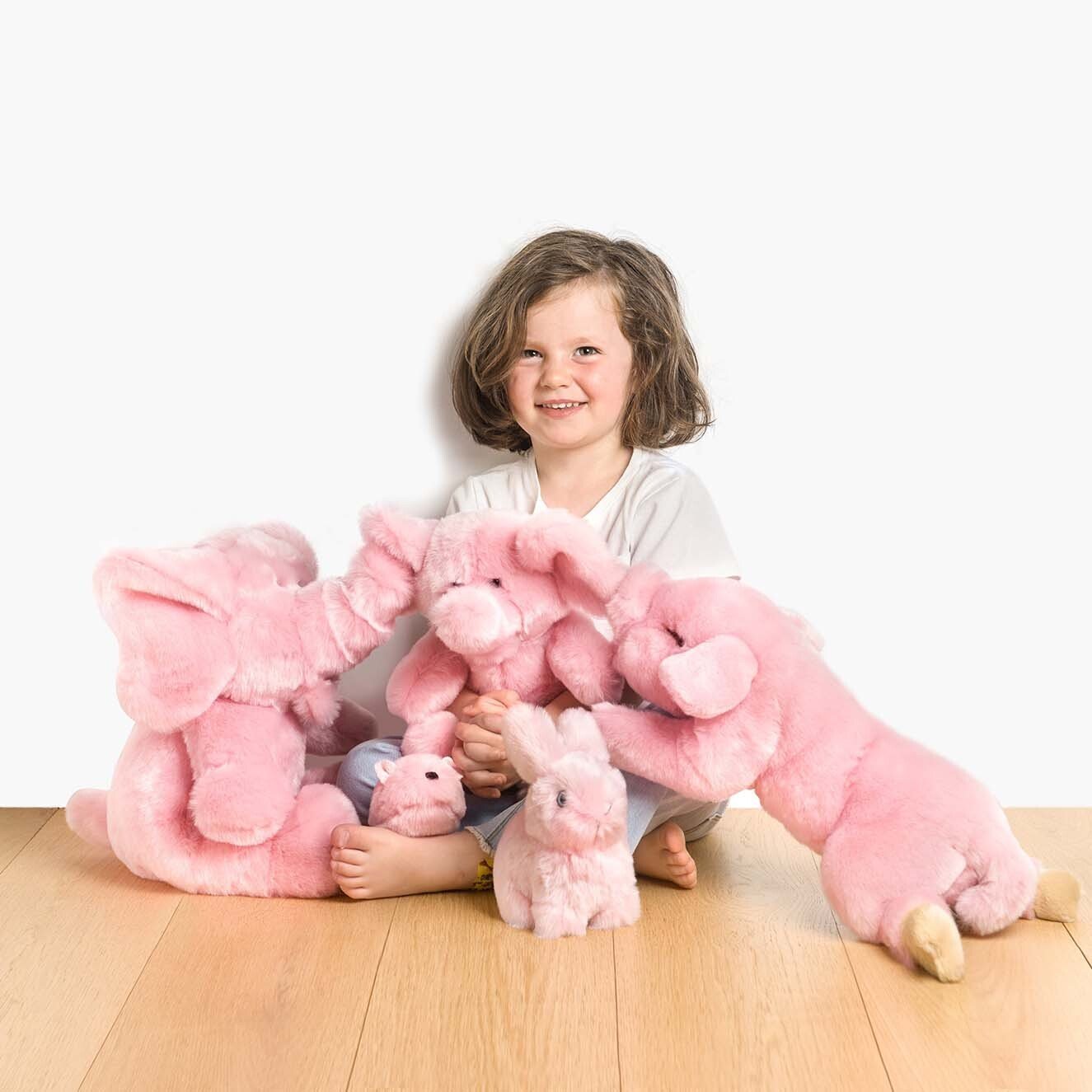 Ma peluche Cochon Georges - La Pelucherie by LA PELUCHERIE