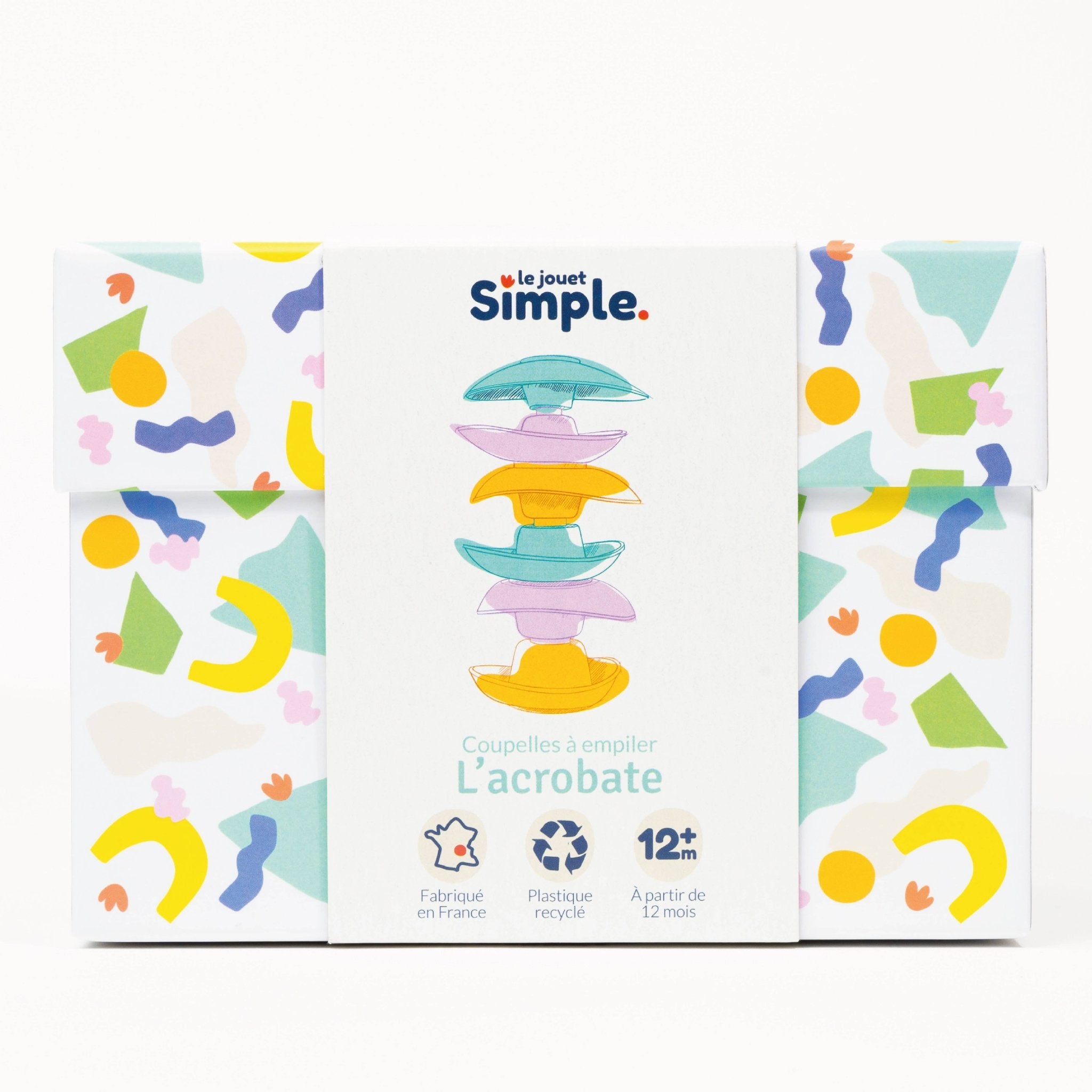 L'acrobate coupelles à empiler Made in France - myplayground