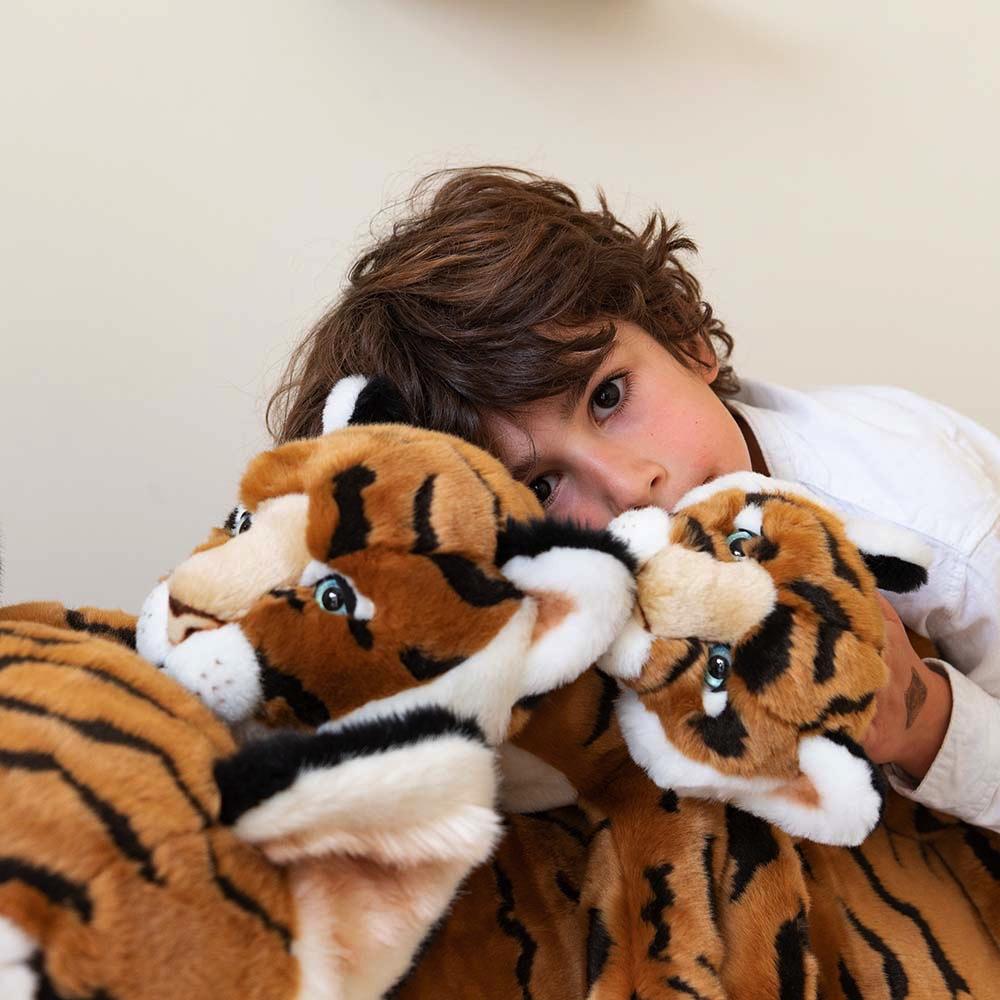 Ma peluche Tigre César - La Pelucherie by LA PELUCHERIE
