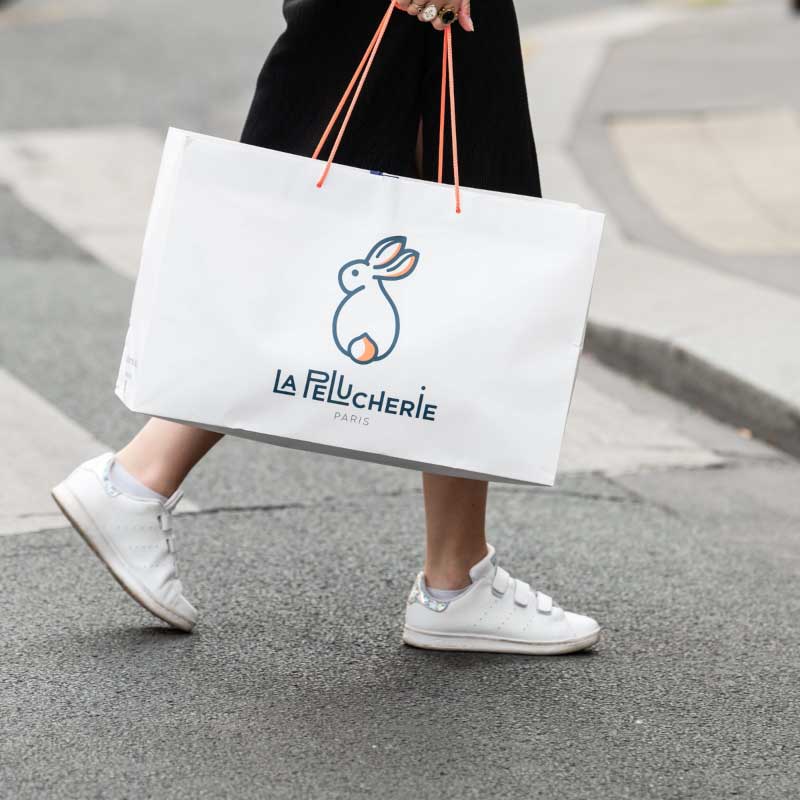 Ma peluche Lapin Léon - La Pelucherie - myplayground