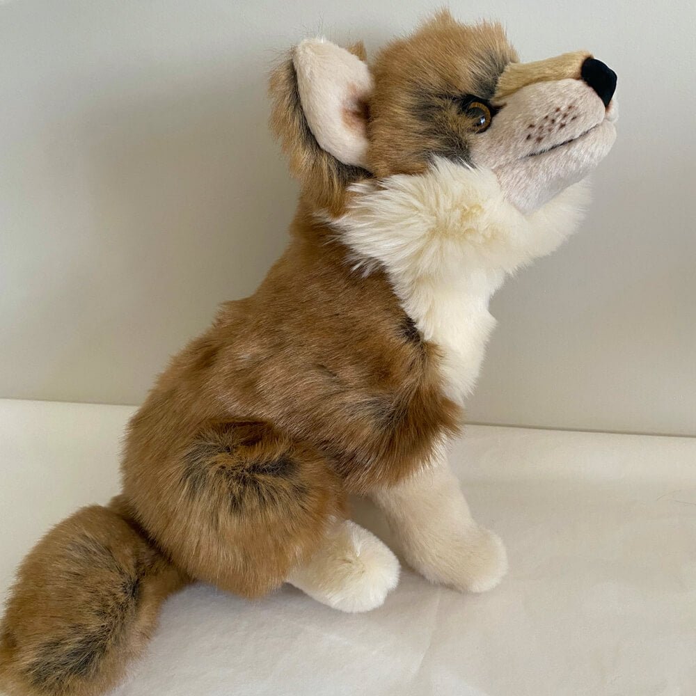 Ma peluche Loup Gaspard - La Pelucherie - myplayground