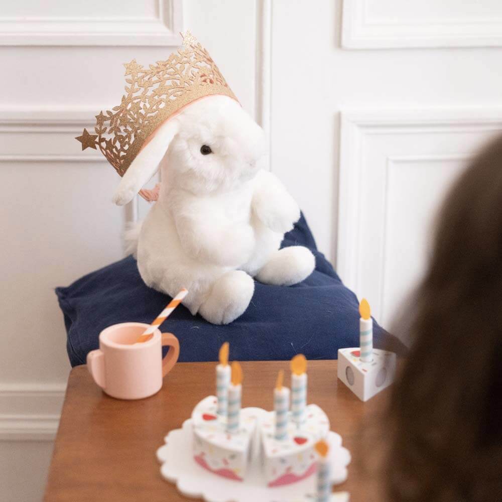 Ma peluche Lapin Ernest - La Pelucherie - myplayground