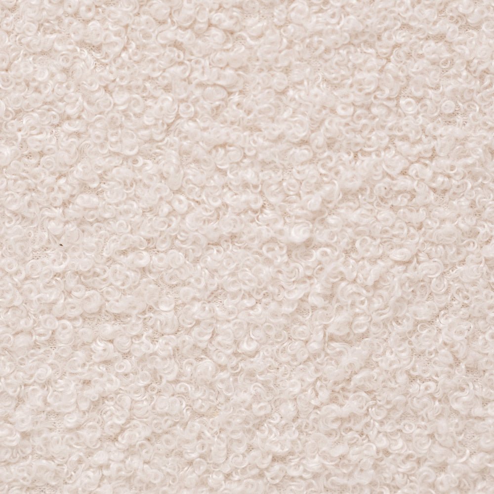 Piscine à balles - ronde 90x30 cm, agneau crème (+ 200 boules or, perle, transparentes) - Plush Nest - Misioo - myplayground