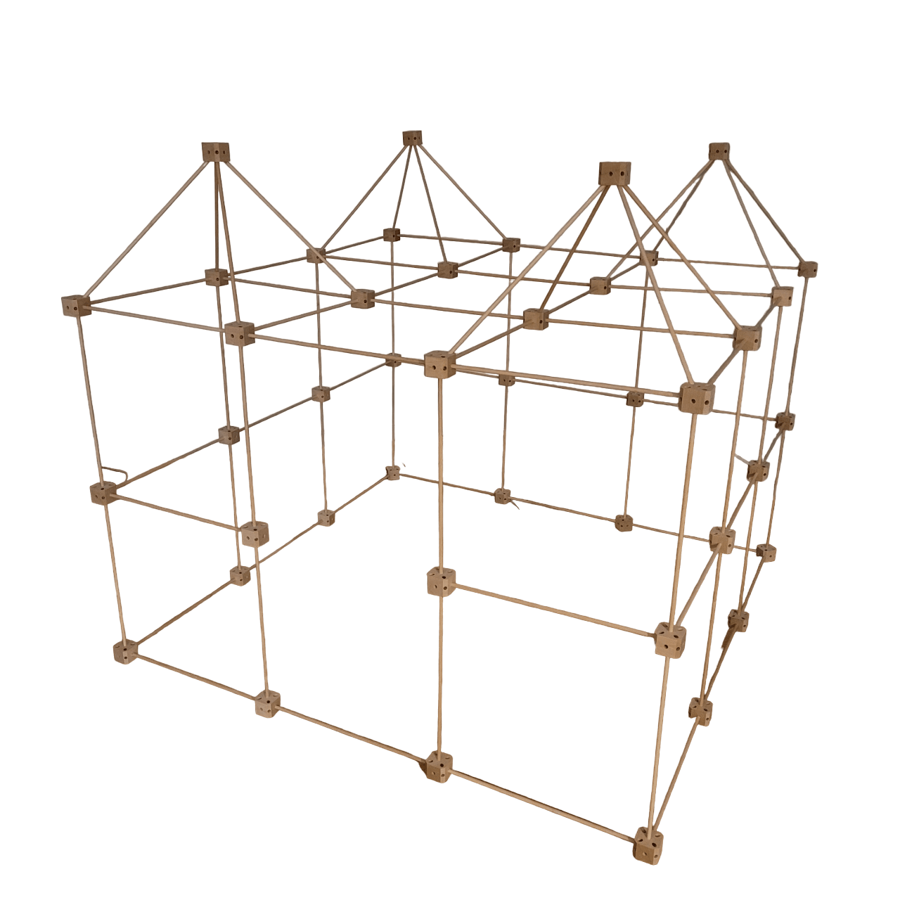 1001 Cabanes – Pack Grizzly – 155 pièces avec toiles en tissu - myplayground