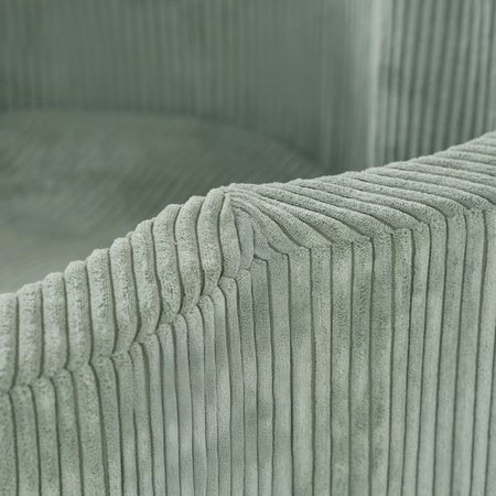 Piscine à balles avec tapis - 95x30, vert, velours côtelé premium, Floral Fun Zone - Plush Nest - Misioo - myplayground