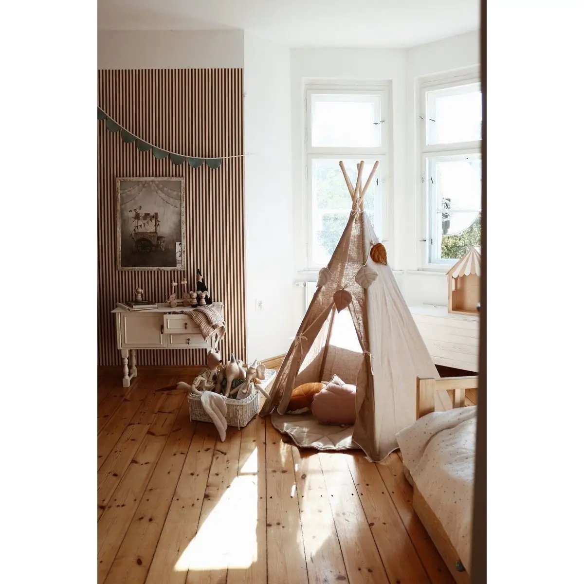 Tente Tipi « Lin Naturel » by Moi Mili
