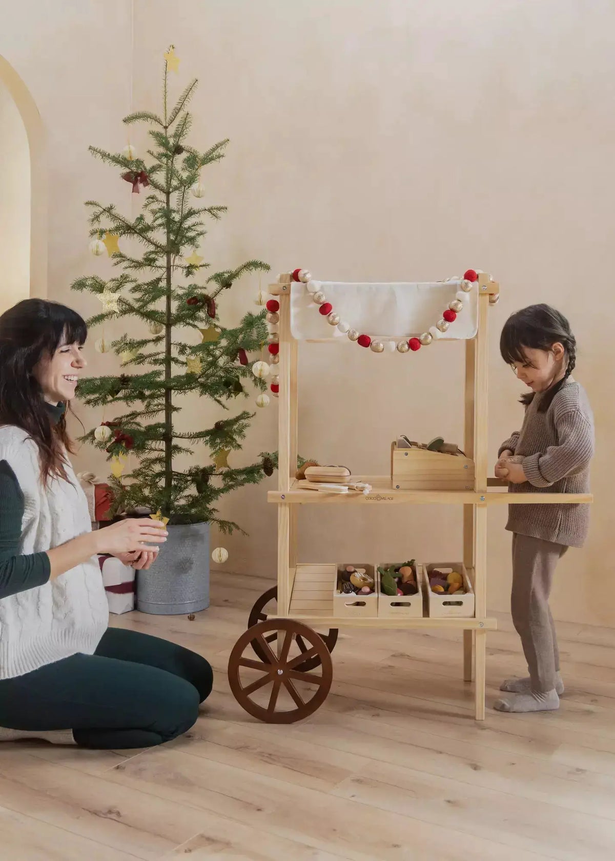Mini stand de jeux en bois - Coco Village by Coco Village