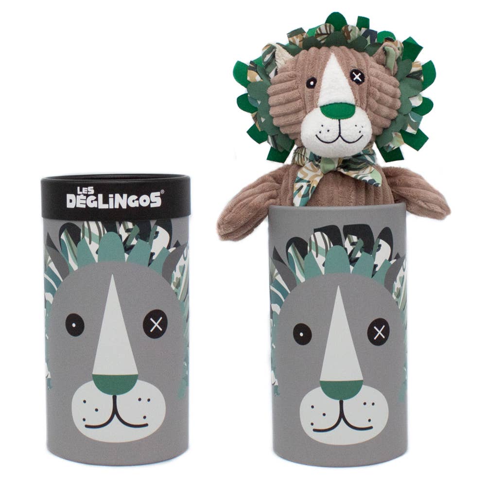 Big Simply Peluche Jelekros le Lion avec Boîte - Les Déglingos, France - myplayground