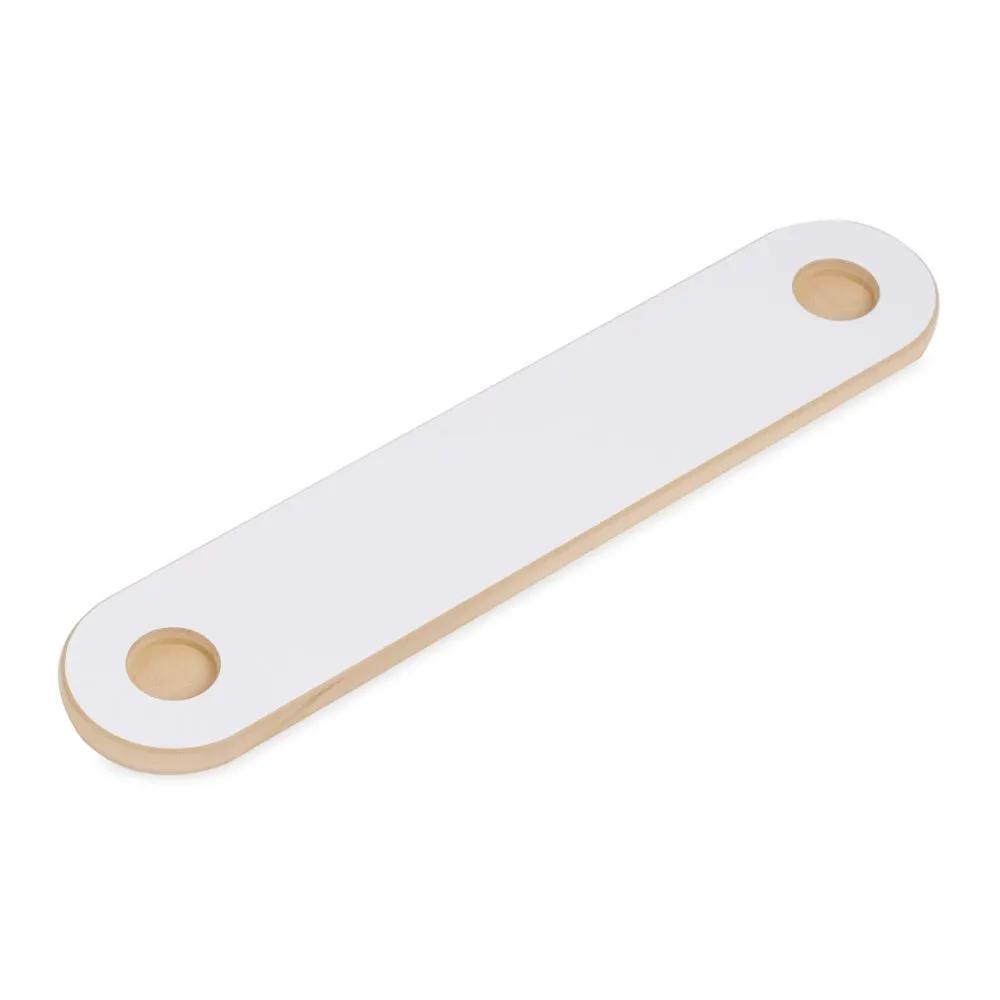 Parcours d’équilibre pour enfants - Bois blanc, jouet montessori, équilibre enfant - Plush nest by Misioo