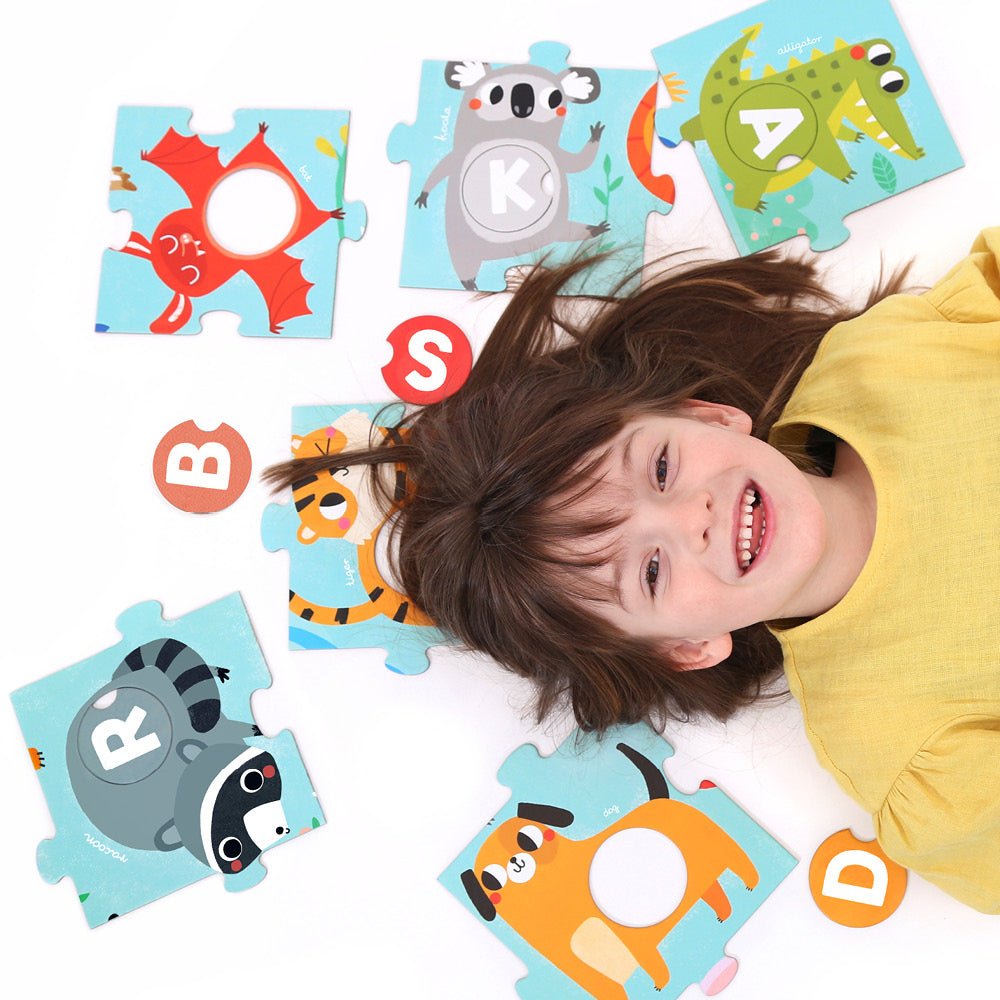 Super Grand Puzzle Alphabet Match - Banana Panda - myplayground