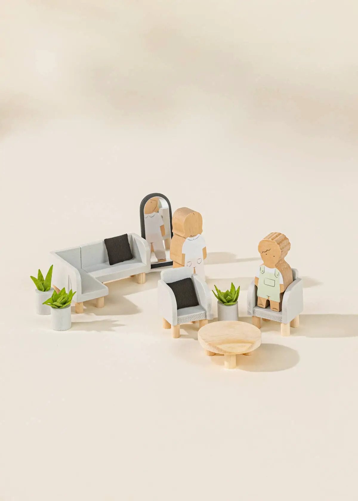 Ensemble salon miniature pour maison de poupée - Coco Village by Coco Village