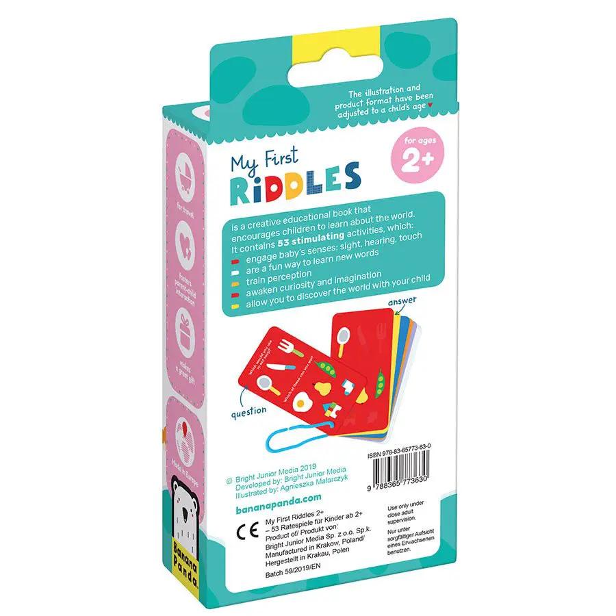 Mes Premières Devinettes (2 ans +) - Banana Panda by Banana Panda