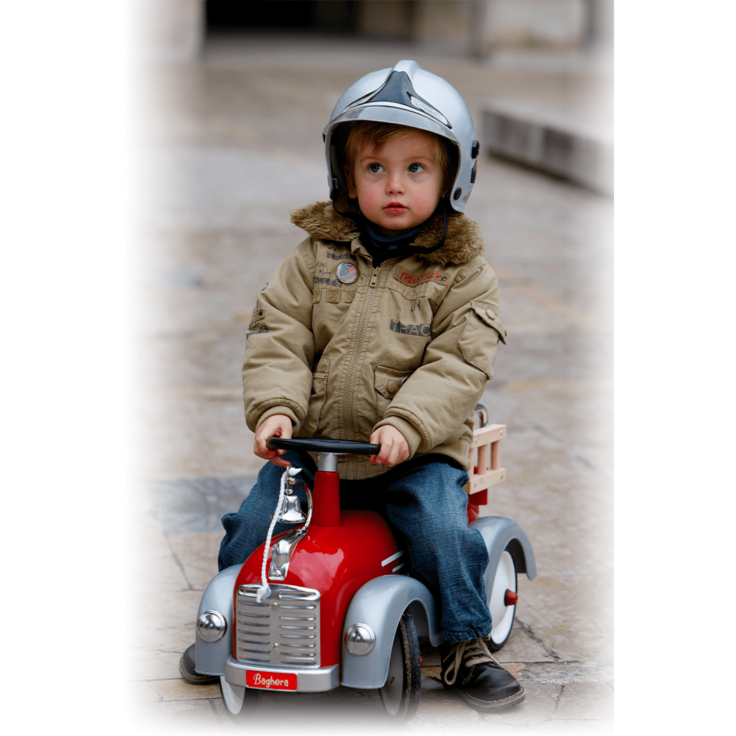 Baghera | Porteur Enfant - Camion de pompier. - myplayground