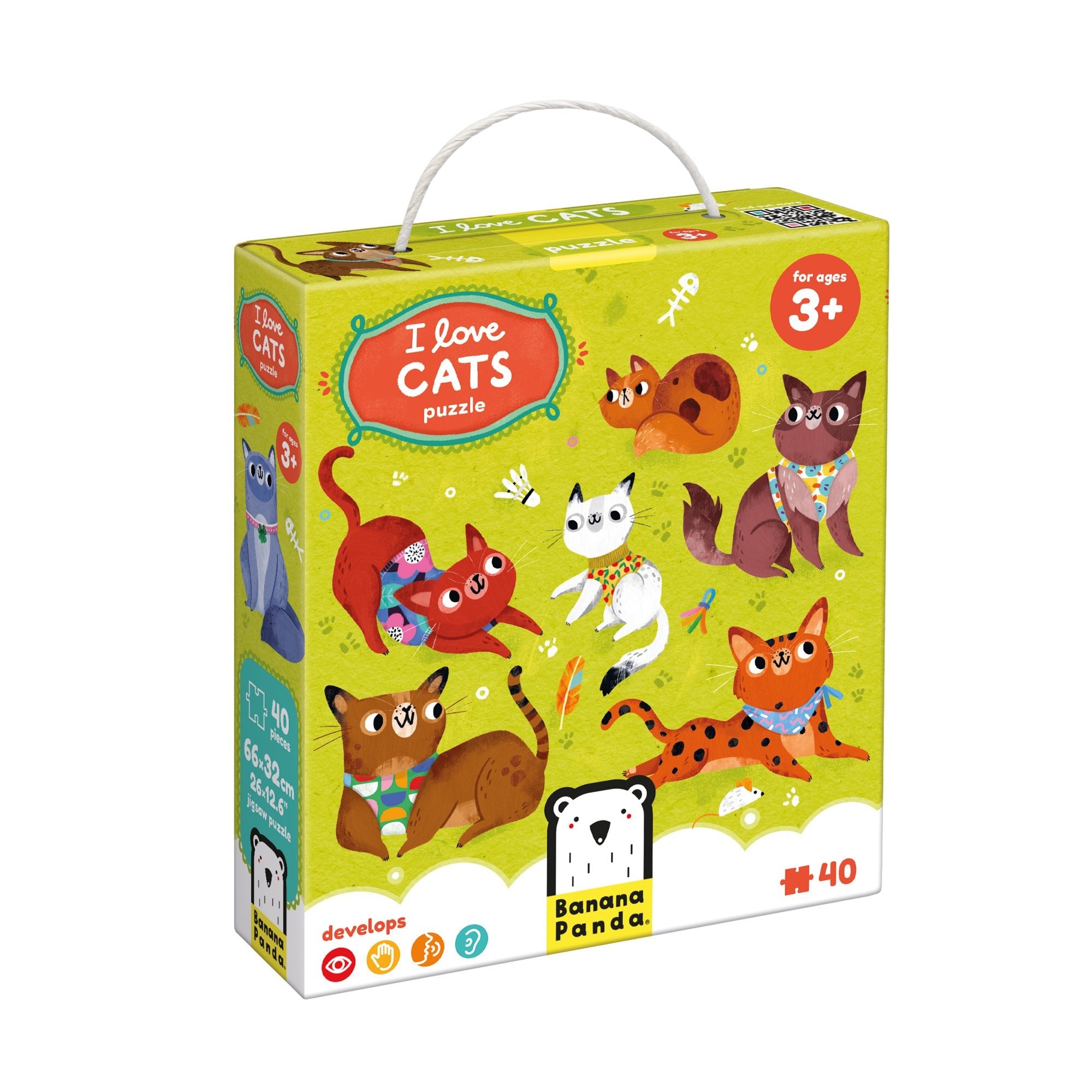 Puzzle J'aime les Chats - Banana Panda by Banana Panda
