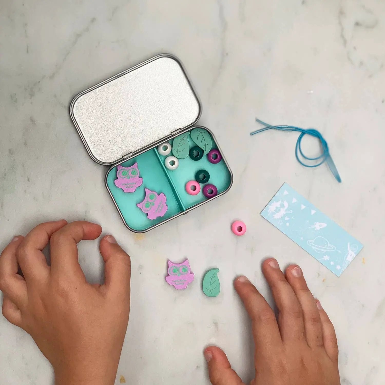 Coffret cadeau pour bracelet Woodland by Cotton Twist