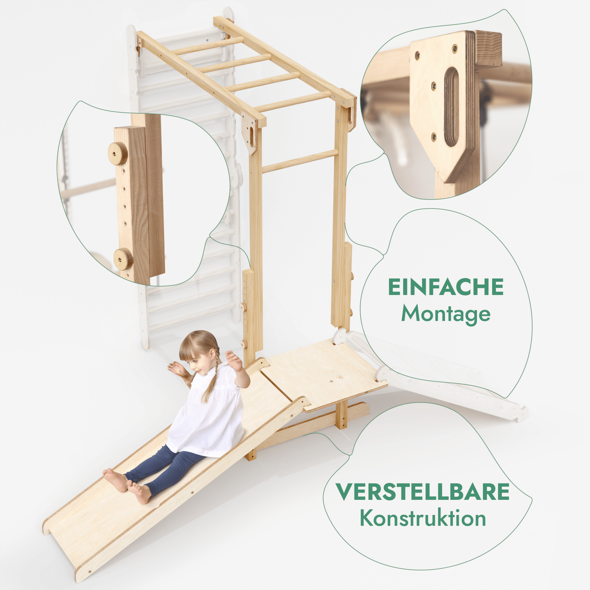 Jungle Playset For Swedish Walls Transform Your Swedish Walls Into A Home Climbing, Training And Play Area by Goodevas