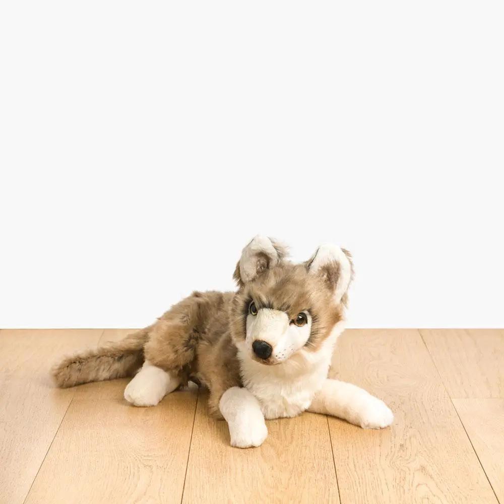 Ma peluche Loup Gaspard - La Pelucherie by LA PELUCHERIE
