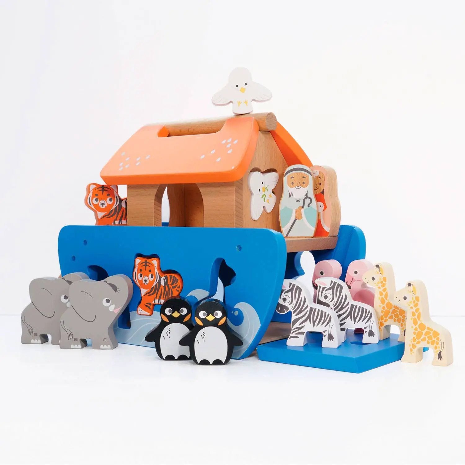Trieur de formes d'Arche de Noé - Jeu Montessori enfant ( 2 ans et + ) by Le Toy Van
