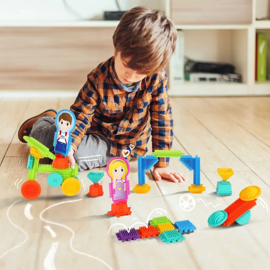 Tube de 31 Bloko + 1 Figurine en assortiment - Bloko by Bloko