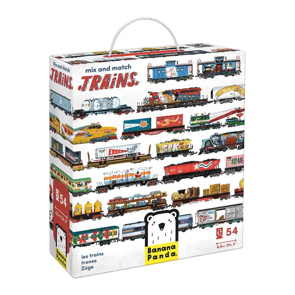 Puzzle Trains Mix et Match - Banana Panda by Banana Panda