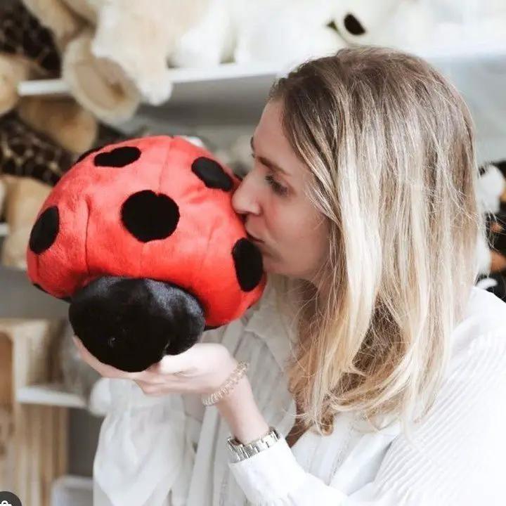 Ma peluche Coccinelle Lily - La Pelucherie by LA PELUCHERIE
